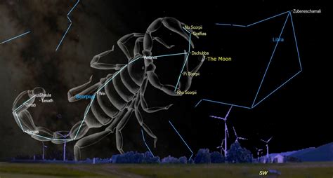 See the moon near the claws of the Scorpius constellation Friday | Space