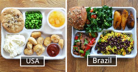 What School Lunches Look Like In Different Countries Around The World