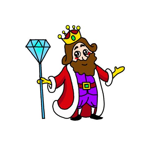 Top 131+ How to draw a cartoon king - Tariquerahman.net