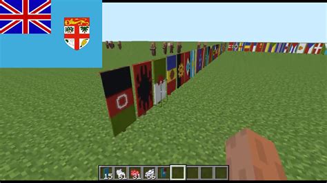 Minecraft Flag Banner Tutorial: Fiji - SRPFC - YouTube