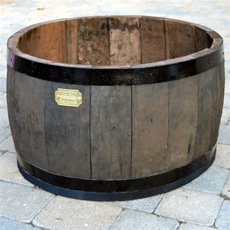 Oak Barrel Planter - Clarenbridge Garden Centre