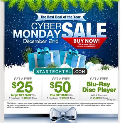 Cyber Monday Special Offers - Startechtel.com's Blog