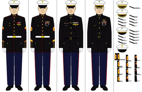 US Marine Corps Dress Blues by Tenue-de-canada on DeviantArt