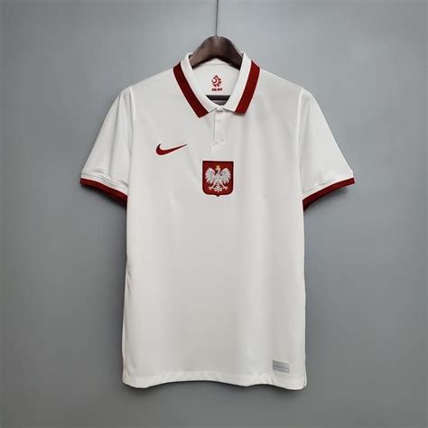 20-21 Poland Soccer Jersey Euro 2020 Home White Soccer Shirt | Soccer777