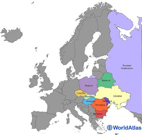 Regions Of Europe - WorldAtlas