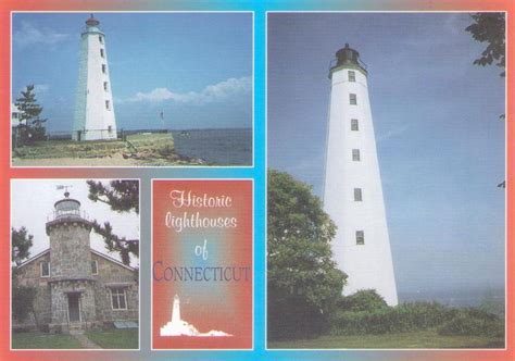 Historic Lighthouses of Connecticut (USA) – Global Postcard Sales