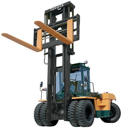 6,000 lb Rough Terrain Straight Mast Forklift