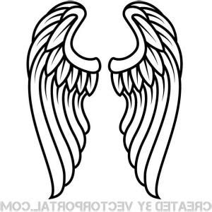 simple angel wings vector - Clip Art Library