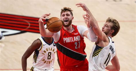 Blazers' Jusuf Nurkic Exits vs. Pacers with Wrist Injury Diagnosed as Fracture | News, Scores ...