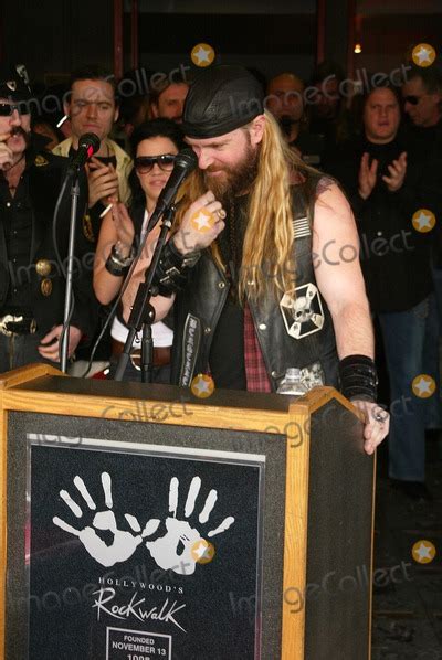 Photos and Pictures - Zakk Wylde and his family at a ceremony to induct him into Hollywood's ...