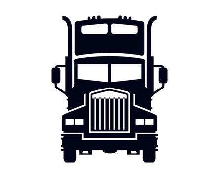 Semi Truck Silhouette Images – Browse 249 Stock Photos, Vectors, and ...