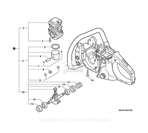 Echo Chainsaw Cs 400 Parts Diagram