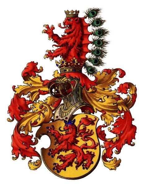 Original Coat of arms of House of Habsburg before their rise to power ...