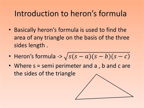 PPT - Heron’s formula PowerPoint Presentation, free download - ID:1033929