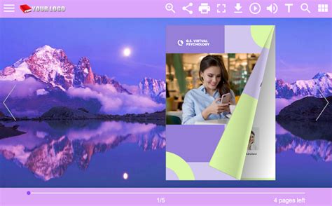 1stFlip Digital Booklet Maker - Create online booklet with page flip effect