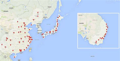 Map of planned Tesla supercharger stations by end of 2016 - Vivid Maps