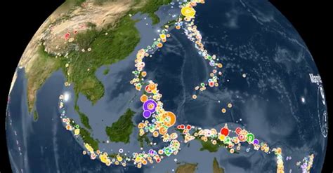 Watch 15 Years Of Earthquakes Rock The Planet | HuffPost