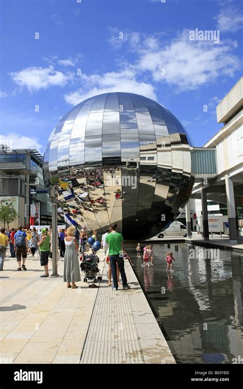 The Planetarium globe of the Science museum in Millennium Square ...