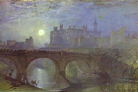 Alnwick Castle, Northumberland - William Turner - WikiArt.org ...