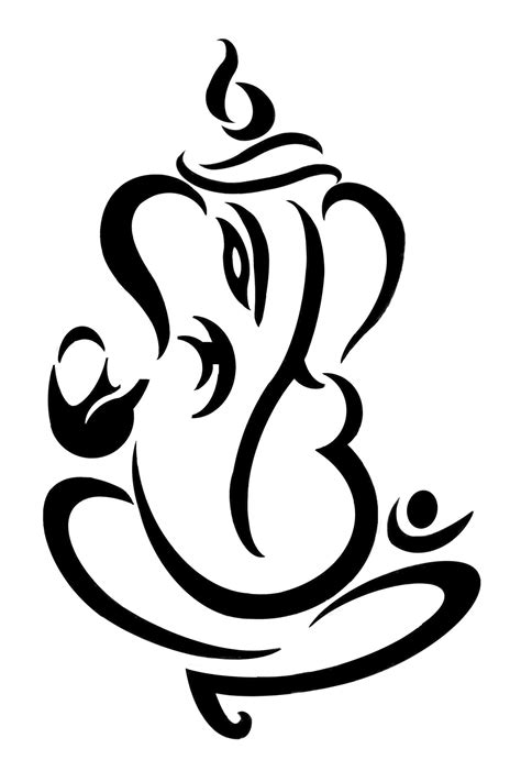 Free Ganpati Line Art Vector, Download Free Ganpati Line Art Vector png ...