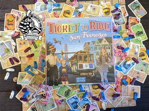 Build the Best Cable Car Network With 'Ticket to Ride: San Francisco' - GeekDad