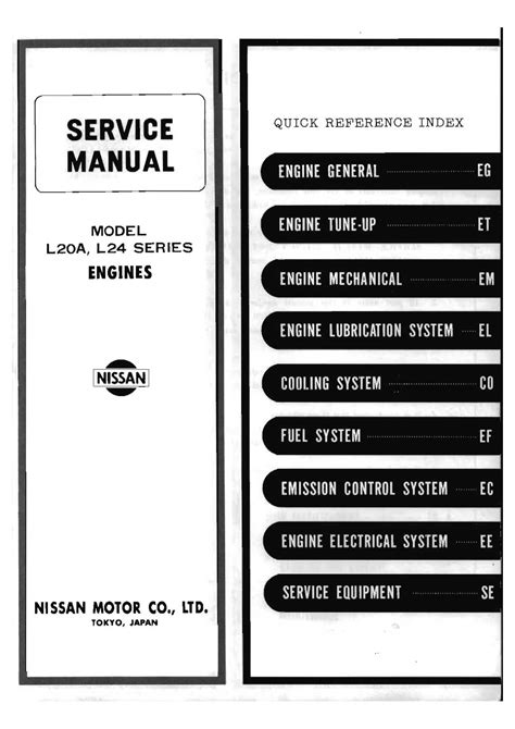 L Series Petrol Engine Service Manual | MQ-Patrol.com