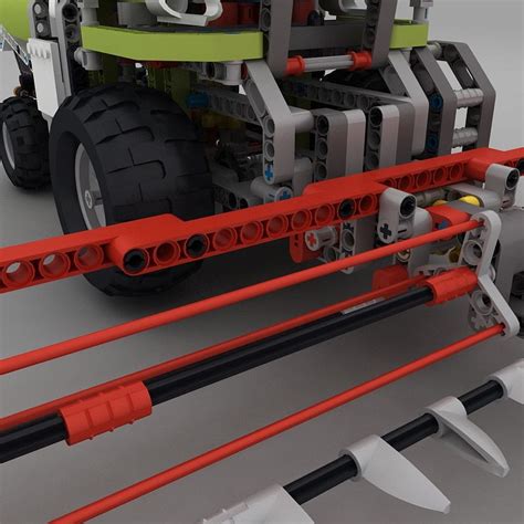 Lego Combine Harvester 3D Model $39 - .max .obj .fbx .dwg .3ds - Free3D