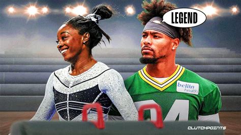 Packers: Jonathan Owens reacts to wife Simone Biles' epic US gymnastics ...