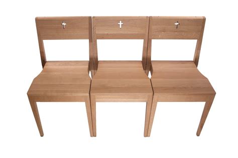 Church chairs ZOE • 528€ • solid wood OAK PEWS |ZOEchair.com