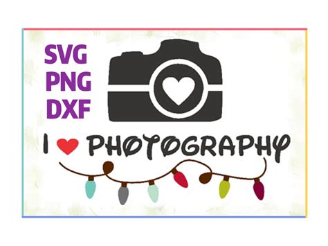 I Love Photography Graphic by widyaav · Creative Fabrica