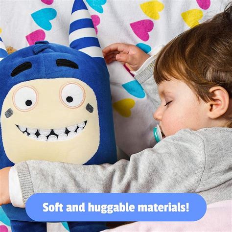 ODDBODS Pogo Soft Stuffed Plush Toys — for Boys and Girls — Blue (12” Tall) | Toys for boys ...