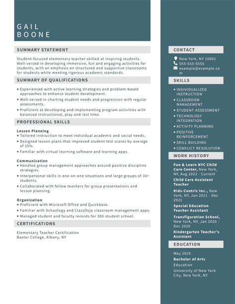 Functional Resume Examples & Writing Tips