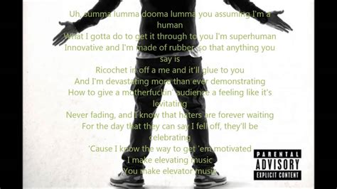 Eminem Rap God Lyrics Genius Lyrics