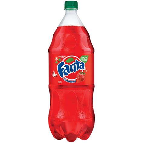 Fanta Soda, Strawberry, 67.6 fl oz (2 qt 3.6 fl oz) 2 lt