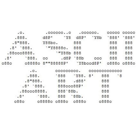 Simple Ascii Art Bunny