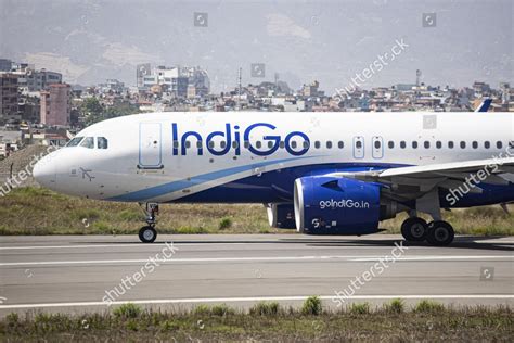 Indigo Airbus A320neo Aircraft Seen On Editorial Stock Photo - Stock ...