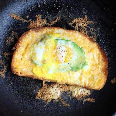 Avocado and Egg in a Hole | - Tastes Better From Scratch