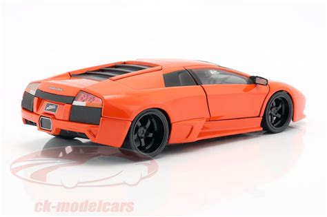 Jadatoys 1:24 Roman's Lamborghini Murcielago Movie Fast & Furious 8 (2017) orange 30765 model ...