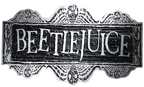 Beetlejuice Sign Halloween Decoration Prop | Beetlejuice, Halloween party decor, Halloween ...