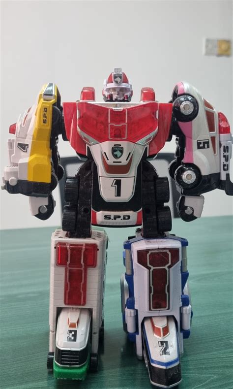 Power Rangers SPD Megazord, Hobbies & Toys, Toys & Games on Carousell