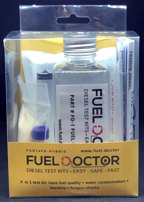 FD-HYBRID: Diesel Fuel Test Kit - Water, Quality, Microbial