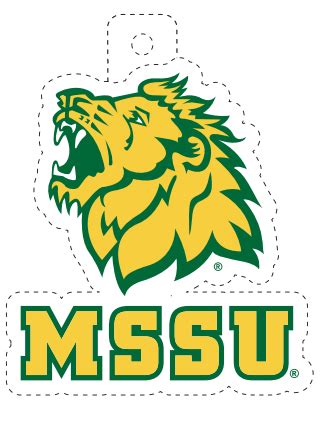 MSSU Green/Gold Sticker | Missouri Southern State University Bookstore