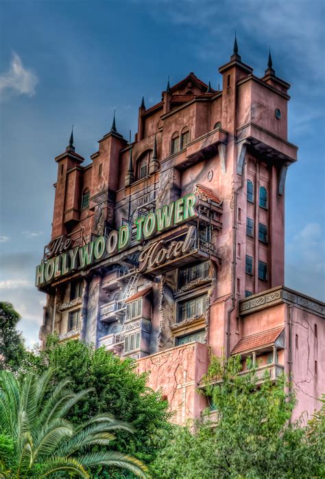 Hollywood Tower of Terror | HDR creme