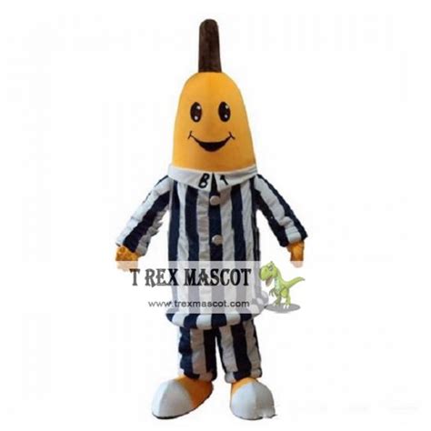 Adult Banana Pyjamas Mascot Costume