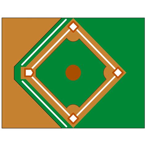 Baseball diamond | Free SVG