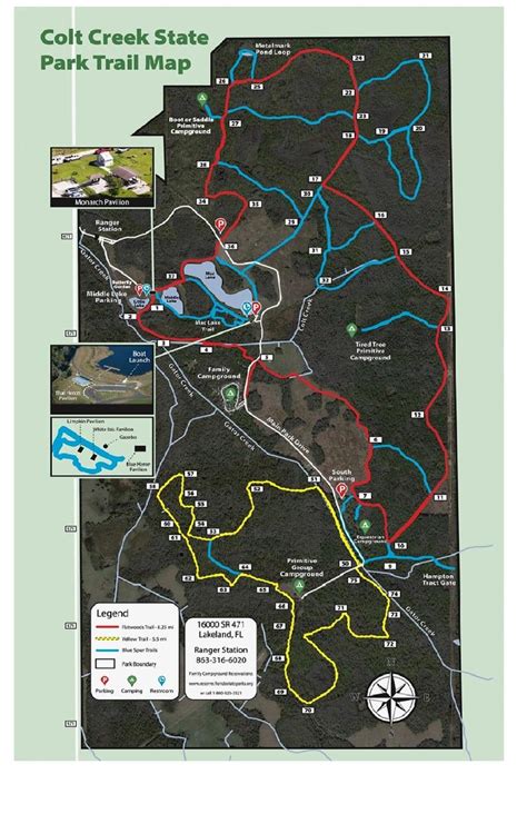 Colt Creek State Park trail Map 2024 by Friends of Colt Creek State Park | Avenza Maps