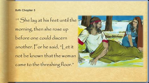 Ruth 3:1 - 18 - The Story of Ruth (Part 3) - PnC Bible Reading ...