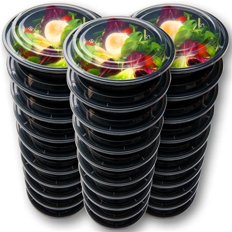 30 Meal Prep Containers Reusable - Disposable Food Containers Meal Prep Bowls 696539671981 | eBay