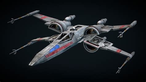 X-Wing T-70 - Download Free 3D model by ran1102 [f8340a7] - Sketchfab