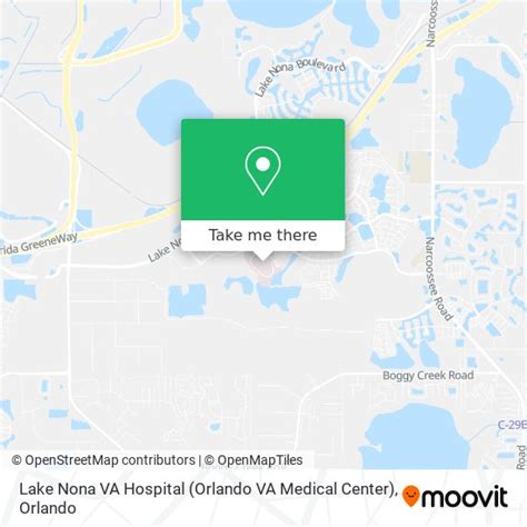 How to get to Lake Nona VA Hospital (Orlando VA Medical Center) by bus?